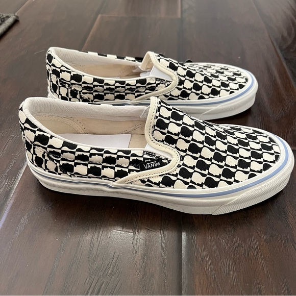 New without box Vans Originals textile upper loafers size 7.5 - Picture 2 of 7